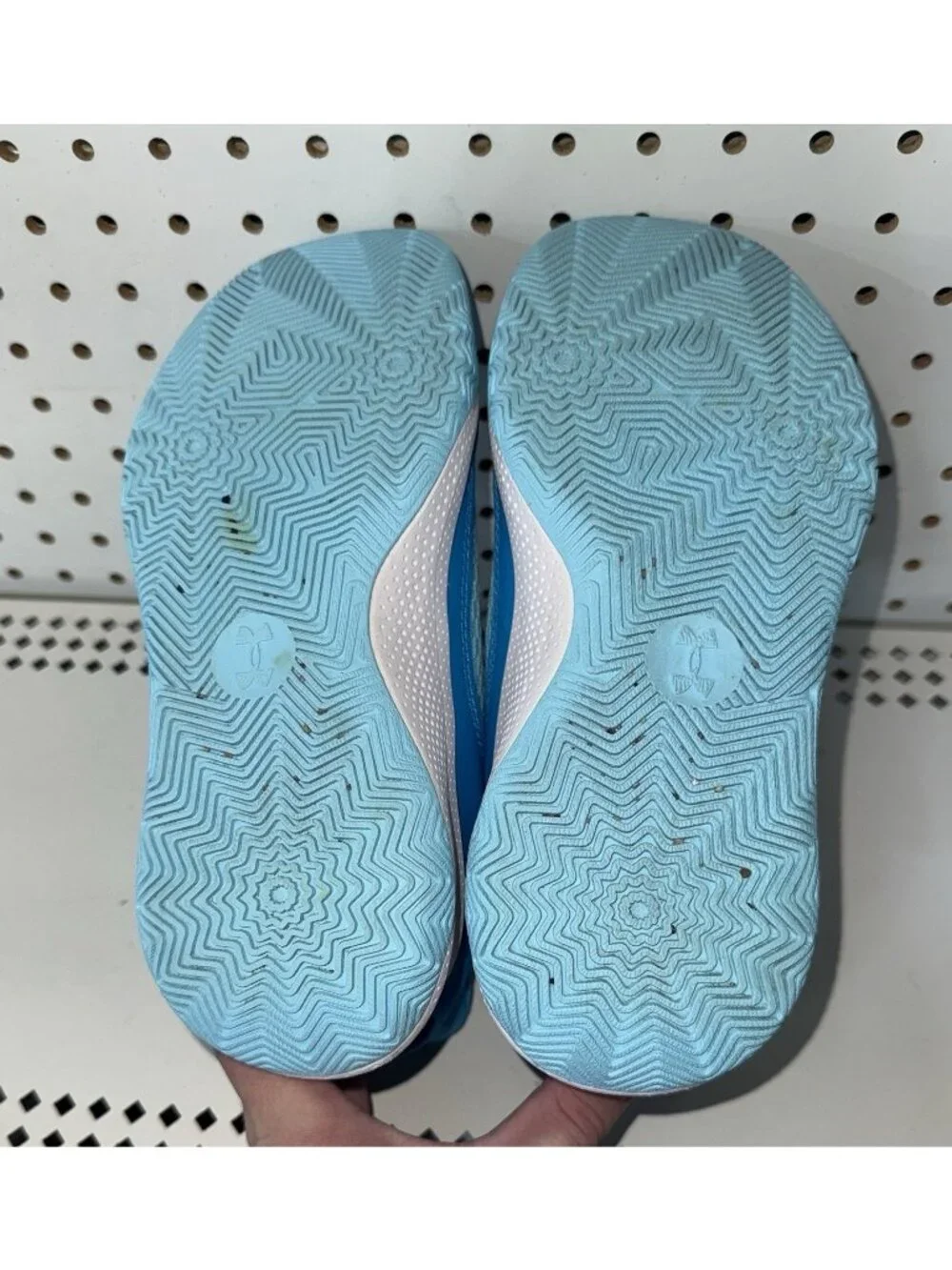 Under Armour Curry 3Z7 GS Boys Youth Athletic Basketball Shoes Size 5.5Y Blue